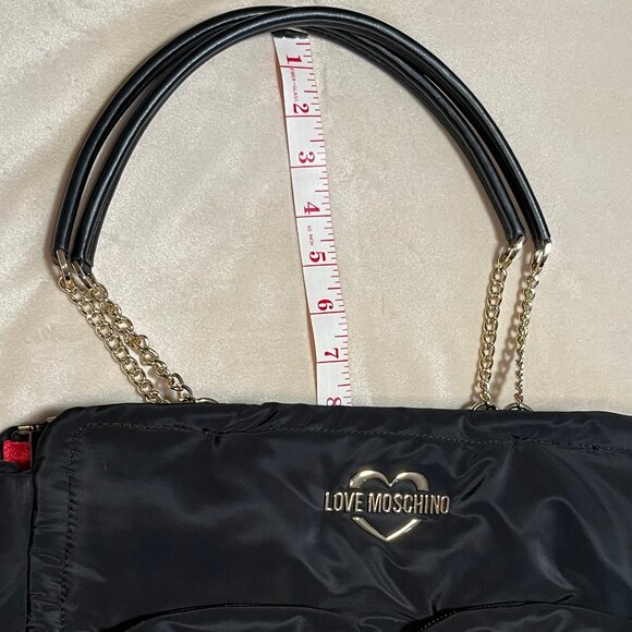 LOVE Moschino Nylon Puffer Tote with Bonus - NWOT - Picture 11 of 13